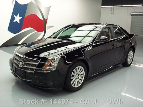 2010 cadillac cts 3.0 luxury htd leather pano roof 38k texas direct auto