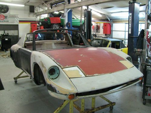 Porsche 914 9014 last revision of the original on rust free straight 73 chassis