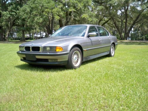 1997 bmw 740 il,2 owner car,leather,sunroof,no rust,dsp stereo,wow last bid wins