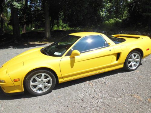 Acura nsx t collector quality low miles sports car 6 speed fully maintained