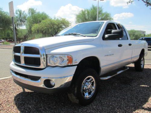 03 4x4 4wd cummins turbo diesel 5.9l automatic quad cab long bed one owner