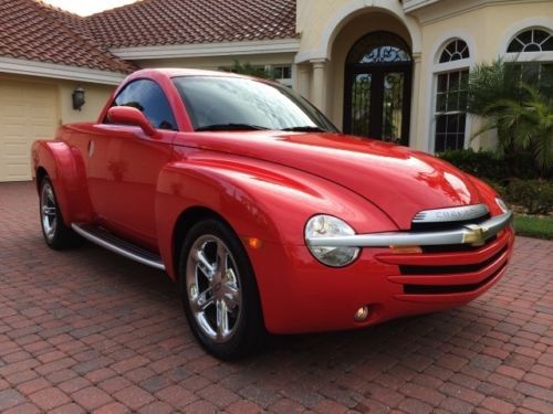 2003 chevrolet ssr ls pickup 12k miles great colors options wood immaculate
