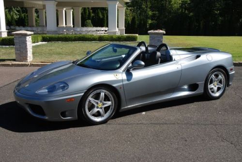 2004 ferrari 360 spider 6spd, navigation