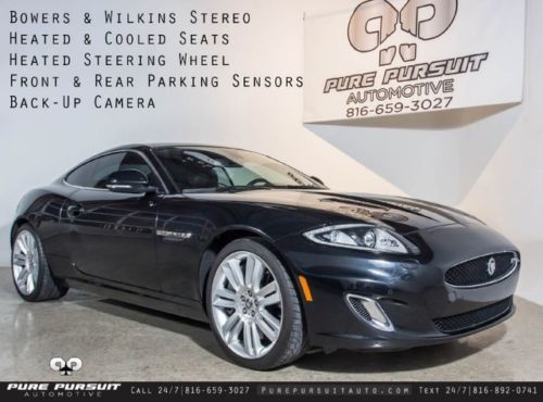 Xkr coupe wilkins ventilated navi gps jet alcantara nevis siriusxm satellite bt