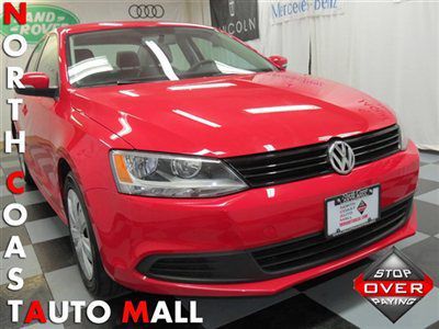 2012(12)jetta se fact w-ty only 21k 1-owner red/black cruise mp3 save huge!!!