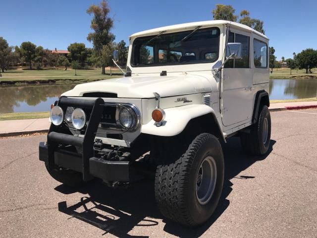 1971 toyota land cruiser fj40 - chevy 350 - 3 tops