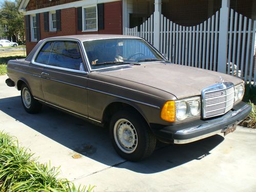 1979 mercedes benz 280ce coupe, us version, low miles, original paint, needs tlc