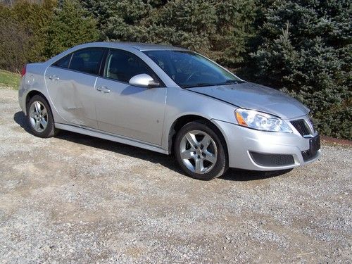 2010 pontiac g6 salvage rebuilder wrecked needs work project run and drive easy