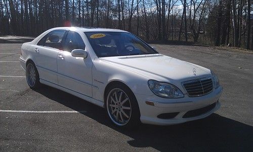 2006 mercedes benz s55 amg dynamic seats perfect carfax no reserve s600 s500