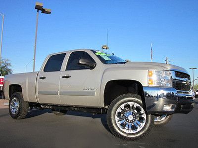 2008 chevrolet 2500hd crew cab lt duramax diesel 4x4-lifted truck~leather~nice!