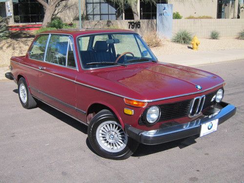 1974 bmw 2002tii fuel injected 4-speed, e30 leather recaro interior, restored!