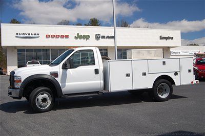 Save at empire dodge on this manual xl 4x2 powerstroke diesel with service bed