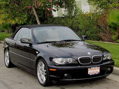 Bmw 330ci convertible sport package premium package one owner low miles