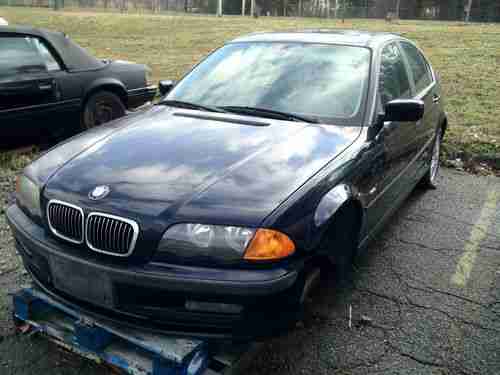 Find Used 2000 Bmw 328i 4door Blue Leather Blown Motor In