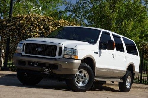 2004 ford excursion eddie bauer woodtrim tow package heated mirrors 3rd seat