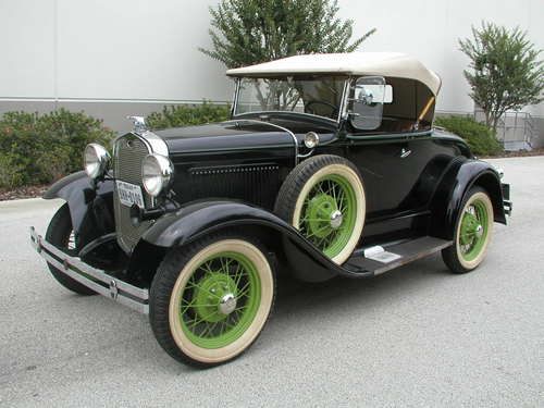 1931 ford model a - deluxe rumble seat roadster