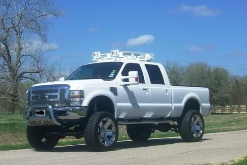 2008 ford f-250 super duty lariat crew cab pickup 4-door 6.4l