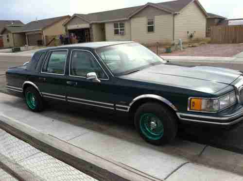 Find used 94 Lincoln Town Car. Hydraulics. Lowrider. in ...