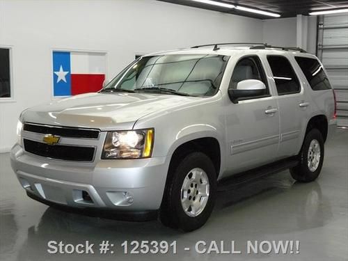 2012 chevy tahoe 1lt nav rear cam dvd htd leather 28k!! texas direct auto