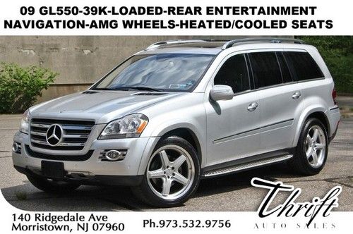 09 gl550-39k-loaded-rear entertainment-navigation-amg wheels-heated/cooled seats