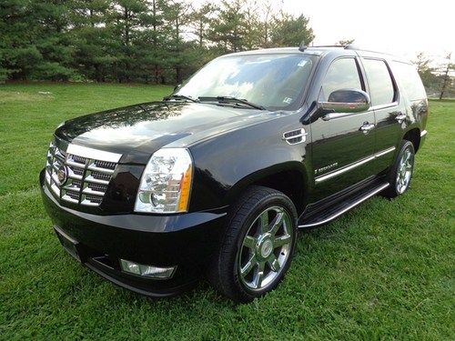 2007 cadillac escalade 4x4 navigation fully loaded low miles nice no reserve