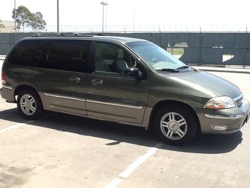 2002 ford windstar sel mini passenger van 4-door 3.8l