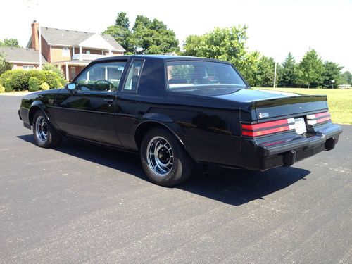 1987 buick grand national t-top 3.8 v-6