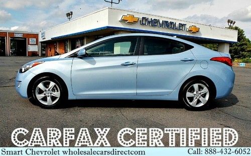 2012 hyundai elantra gls carfax certified no accidents factory fog lights