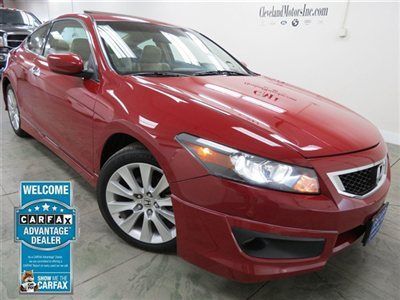 2008 accord coupe ex l v6 leather sunroof ground affects carfax we finance 13995