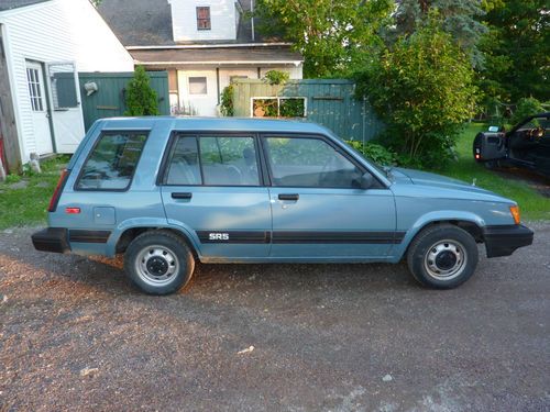 1984 toyota tercel sr5 wagon 4-door 1.5l