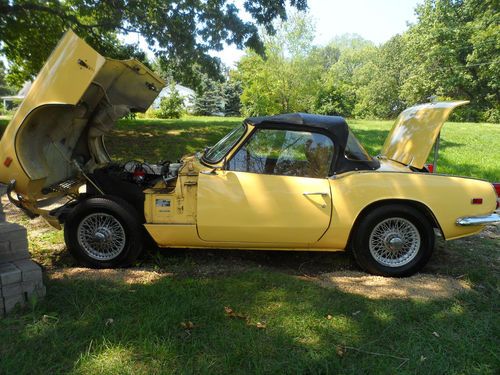 1969 Triumph Spitfire Mk3 CONVERTIBLE and EXTRAs, image 5