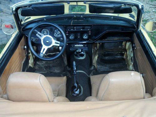 1969 Triumph Spitfire Mk3 CONVERTIBLE and EXTRAs, image 10