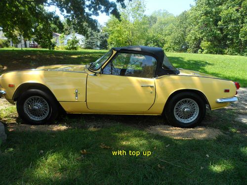 1969 Triumph Spitfire Mk3 CONVERTIBLE and EXTRAs, image 17