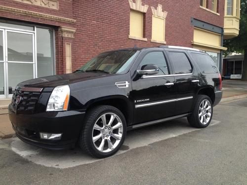 2007 cadillac escalade*sport package*1ofkind, rare, blk/blk, 22s,nav,corsa, awd,