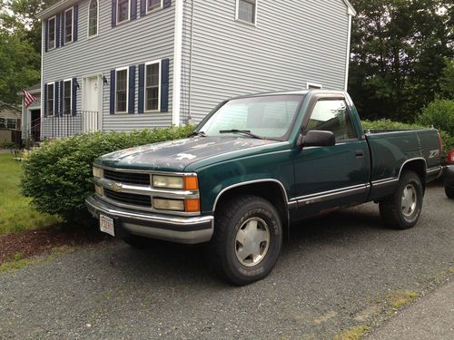 1996 chevy silverado 1500 z71 4x4 regular cab fleetside 5.7l v8 4 spd automatic