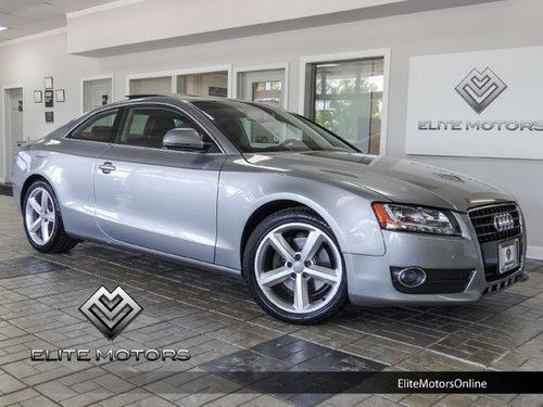 2009 audi a5 quattro coupe navi back-up cam keyless go htd sts xenons pano roof