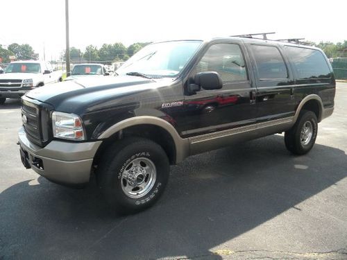 2005 ford excursion 6.0 powerstroke diesel 4x4 dvd rare vehicle!!!!!!