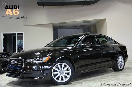 2013 audi a6 2.0t quattro awd premium plus cold weather package $51k+ msrp wow$$