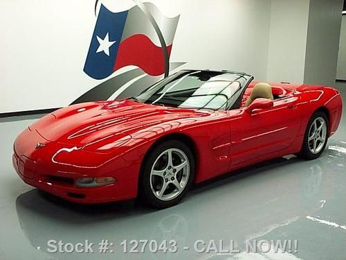 1999 chevy corvette convertible auto hud bose only 45k texas direct auto