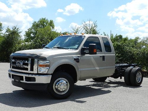 2008 ford f350 4x4 xlt dually cab &amp; chassis egr delete 6.4l power stroke diesel