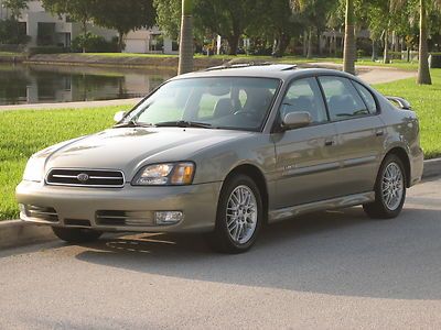 2002 subaru legacy gt limited awd sedan 1owner low miles non smoker no reserve
