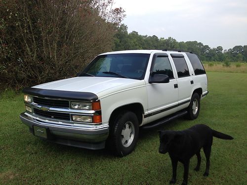 No reserve 99 tahoe.  runs great