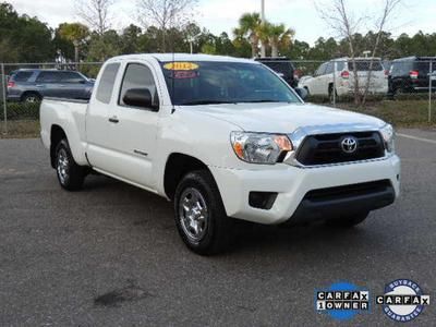 2012 toyota tacoma extra cab base certified manual truck 2.7l  am/fm/cd