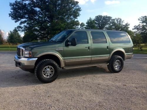 2000 ford excursion limited, 7.3 diesel, 4x4, loaded, low miles! very sharp!
