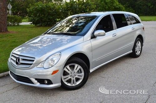2008 mercedes benz r350**p1 pack**sunroof**pwr liftgate**2nd row buckets**low mi