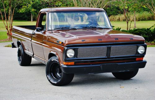 Laser straight great running driving 1970 ford f-100 super clean sold no reserve