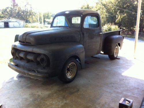 Almost fnished 1951 ford pickup. sold as is new parts included, truck in primer.
