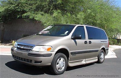 2002 chevrolet venture conversion wheelchair van arizona clean