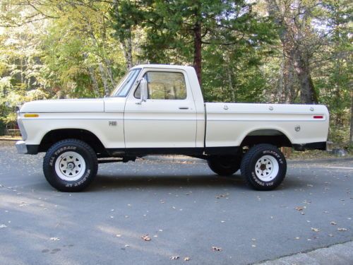 Original owner 1976 ford f100 4x4 california truck since new all stock&amp;original!