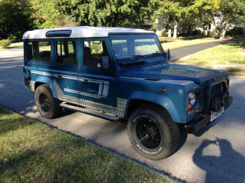 1987 defender 110 titled in us drives great